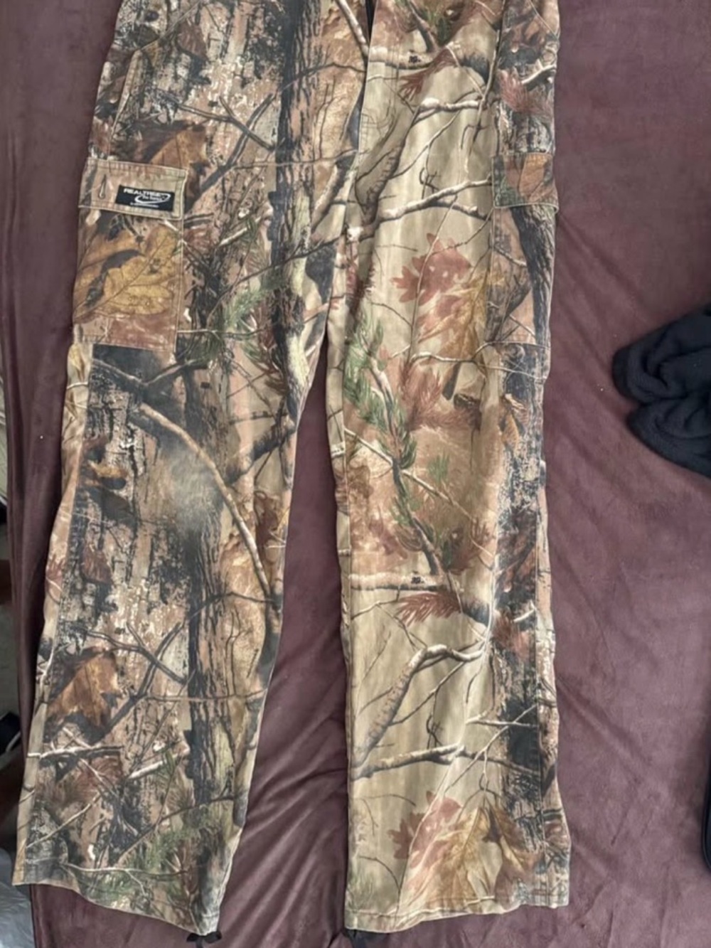 Realtree Brown Tan Green Camouflage Cargo Pants